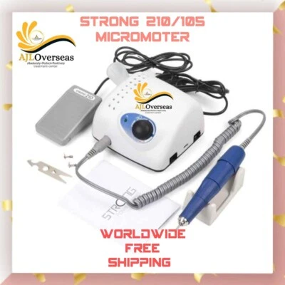 Micromoteur de laboratoire dentaire Original SAESHIN Strong 210/105L... - Photo 1/4