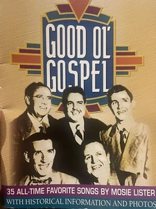 RARE Southern Gospel Song Book Mosie Lister Statesmen Quartet History 35 Songs - Foto 1 di 4