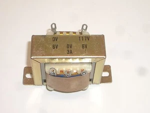 TRANSFORMADOR DE POTENCIA NET ELECTRONICS 117VAC A 12V 12VAC GRIP CENTRAL CT 6V-0-6V 3A - Imagen 1 de 1