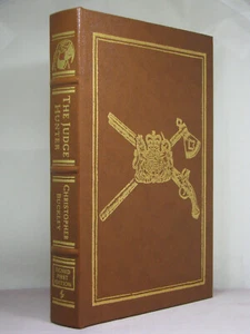 1st, signed by author, The Judge Hunter by Christopher Buckley, Easton Press - Picture 1 of 4