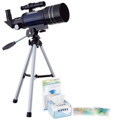 Kids Telescope Moon Gazer Series with 15-150X 300x70mm Compact Telescope Kit 3 - Image 1 of 4