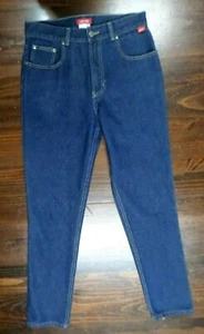 Esprit Jeans Size 7 Blue Heavy Denim Cotton 30x30.5 New - Picture 1 of 6