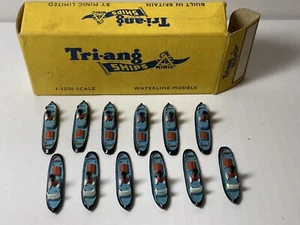 Tri-ang Ships Minic Tug 12-M731 1:1200 Scale RARE Early Hollow Funnel Version - Picture 1 of 8