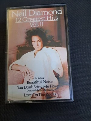 NEIL DIAMOND, 12 GREATEST HITS II, CASSETTE IN VERY GOOD CONDITION, SEE PICTURES - Image 1 of 4