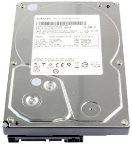 Hitachi Ultrastar A7K2000 1TB (7200rpm) SATA 32MB Hard Drive- HUA722010CLA330 - Picture 1 of 3