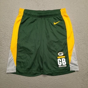 Nike Green Bay Packers Shorts Men's Small Dri Fit Training Football NFL Adult - Picture 1 of 8