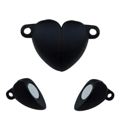 10 juegos de broches magnéticos de aleación para corazón hallazgos hágalo usted mismo fabricación de joyas artesanías 16x10 mm Foto 1 de 4