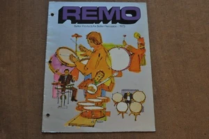 Folleto de catálogo Remo Drum Heads. 1972. - Imagen 1 de 9