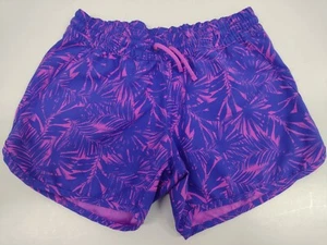 Columbia PFG Women's Size XS Purple Floral Shorts Back Pocket Polyester #2387 - Picture 1 of 6