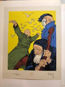 BOUCQ FACE LUNE 2 PIERRE DE FAÎTE EO + EX-LIBRIS SERIG 250 ex. n°tés/signés 1997 - Picture 1 of 9