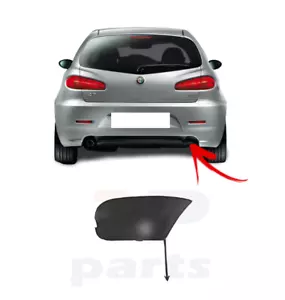 TAPA CUBIERTA PARA OJOS GANCHO PARA PARA PARACHOQUES TRASERO ALFA ROMEO 147 2004-2010 PARA PINTURA - Imagen 1 de 2
