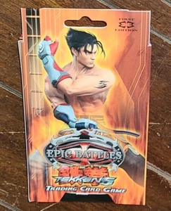 TEKKEN 5 Epic Battles gioco di carte collezionabili con avviamento 60 carte (punteggio, 2006) - Foto 1 di 3