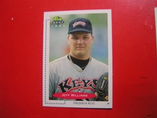 1991 Classic Best Jeff Williams 164 Fredrick Keys    Orioles