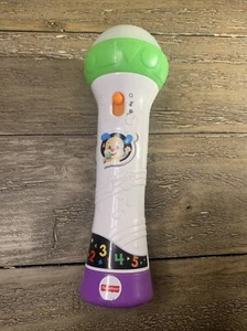 Fisher Price Laugh & Learn Rock & Record Color Changing Microphone - Picture 1 of 3