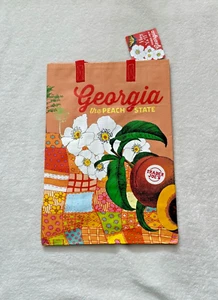 Bolso de Mano Trader Joe's Georgia (GA) Estado Reutilizable 6 Galones Capacidad Nuevo con Etiquetas  - Imagen 1 de 2