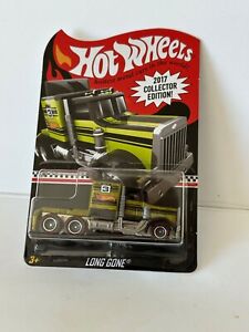 Hot Wheels 2017 Toys R Us Mail-in Long Gone Semi Truck Collector Edition   K66