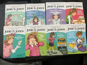 Lot of 8 Junie B Jones Books by Barbara Parks  Good Condition Ages 4-8 ECE - Foto 1 di 9