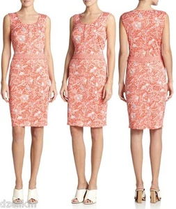 NWT $425 Tory Burch Silk Knit Floral Print Sleeveless Dress Size XL - Bild 1 von 12