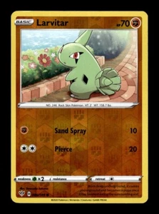 Pokemon Darkness Ablaze LARVITAR 086/189  Reverse Holo - Picture 1 of 1