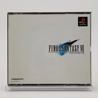 Final Fantasy VII 7 PS1 Playstation1 Japanese NTSC-J Squaresoft - Image 1 of 4