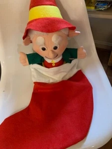 Calza di Natale Keebler Elfo Ernie Vintage 1994 - Foto 1 di 1