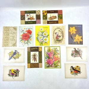 Vintage 80er Postkarten verschiedene Konvolut Beste Wünsche Feiertage - Bild 1 von 18