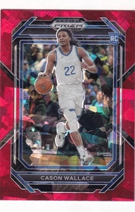 2023 Panini Prizm Draft Picks #12 Cason Wallace Red Ice - Picture 1 of 2