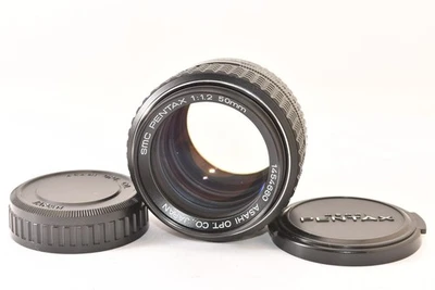 PENTAX smc 50mm F1 2 K Mount Lens Japan Vintage Glass Sharp Optics Pro - Image 1 of 4