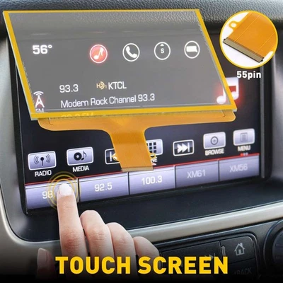 For 2015-2018 GMC Canyon Sierra Touch-Screen GLASS Digitizer LCD MYLINK - Image 1 of 4