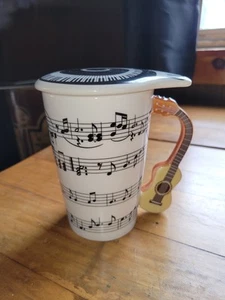 Rock & Roll Guitar Novelty Mug By Midland - Picture 1 of 10