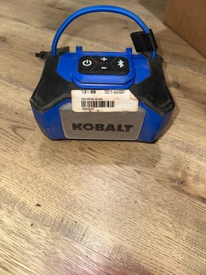 Kobalt KBTS 124B-03 24V Max Cordless Portable Bluetooth Speaker  - Won’t connect - Image 1 of 3