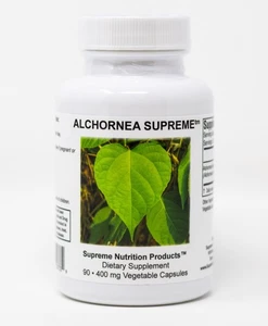 Alchornea Supreme. 90 Caps. Helps Infections, Lyme's, Psoriasis, Infection - Picture 1 of 6
