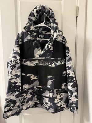 FTP F-TEC Anorak snow camo outfit Top is medium, fits large. Pants are Large 36" - Image 1 of 4