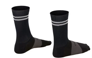 Trek Race Reflective Crew Sock Size Medium Black - Bild 1 von 4