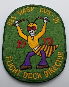 USS Wasp CVS-18 Flight Director Patch - Picture 1 of 2