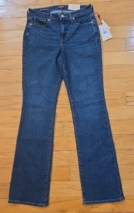 NYDJ Barbara Bootcut Blue Jeans Lift Tuck Stretch Medium Wash Sz 6 (28x32 1/2") - Picture 1 of 15