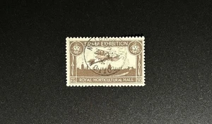 Briefmarkenausstellung Königliche Gartenbauhalle Plakatmarke 1923  - Bild 1 von 2