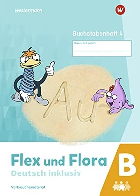 Flex und Flora - Deutsch inklusiv Ausgabe 2021: Buchstabenheft 4 ink (UK IMPORT) - Image 1 of 2