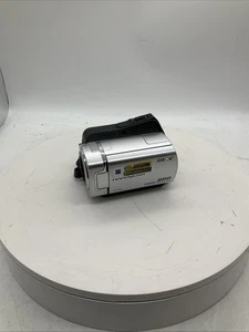 Videocámara Sony DCR-SR45 plateada 40X zoom óptico disco duro cámara práctica probada con batería - Imagen 1 de 16