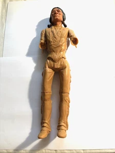 Oldtimer Marx Chief Cherokee zum Reparieren - Unterarme fehlen. Hat etwas Zubehör - Bild 1 von 9