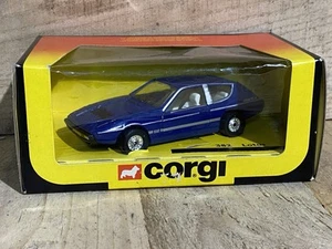 Vintage CORGI 382 Azul LOTUS ELITE Escala 1:36 GB 1984 AW786 - Imagen 1 de 7