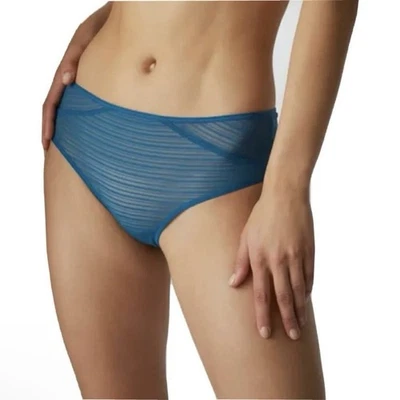 Pantalones cortos Simone Perele Leonie para niño 4 bragas grandes azul celestial malla verde azulado turquesa Foto 1 de 4