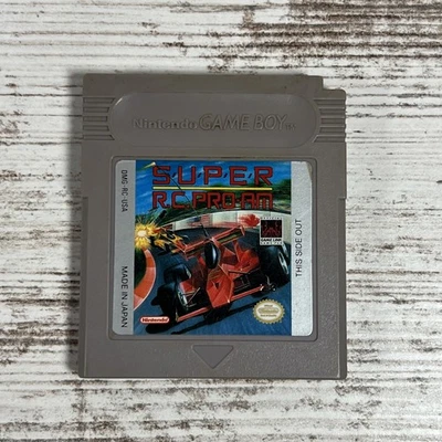 Super R.C. Pro-Am (Nintendo) Nintedo Game Boy GB Video Game (TESTED/WORKS) - Image 1 of 3