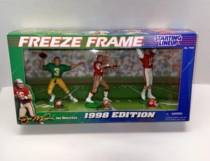 Kenner Startaufstellung Freeze Frame 1998 Edition Joe Montana Neu im Karton wie abgebildet - Bild 1 von 7