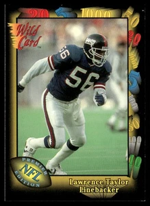 1991 Wild Card Lawrence Taylor New York Giants #144 - Bild 1 von 2