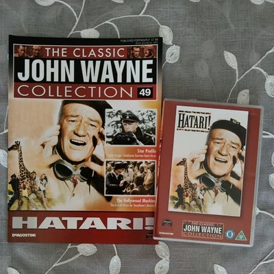 John Wayne Classic Collection DVD Set DeAgostini 'Hatari' No 49 - Image 1 of 4