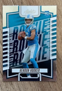 2023 Panini Base Assoluta RC Hendon Hooker Rookie Detroit Lions - Foto 1 di 2