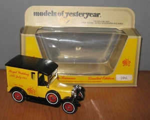 Matchbox Yesteryear Y5 Talbot Van Royal Wedding Souvenir 1981 Y & B Code 3 - Picture 1 of 9