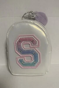 Claire’s Initial  “S” Backpack clip/ Coin Purse. NWT - Picture 1 of 2