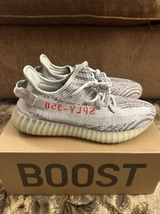 Adidas Yeezy Boost 350 V2 Low 'Blue Tint' Size 11 - Picture 1 of 7